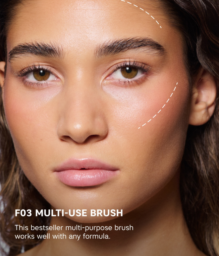 Domed Powder Brush 03 Make-up-Pinsel
