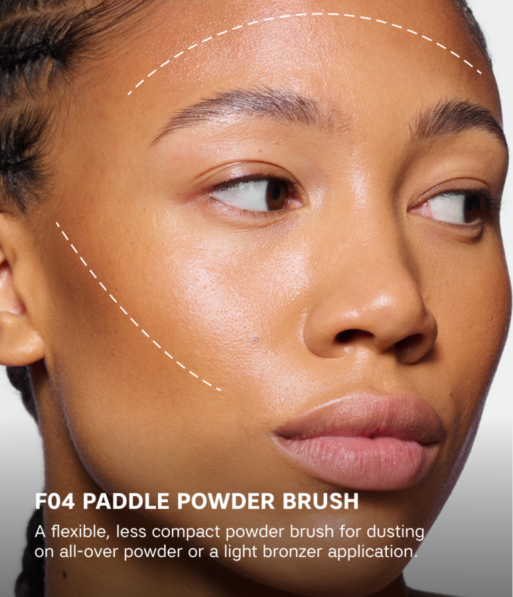 Paddle Powder Brush 04 Make-up-Pinsel