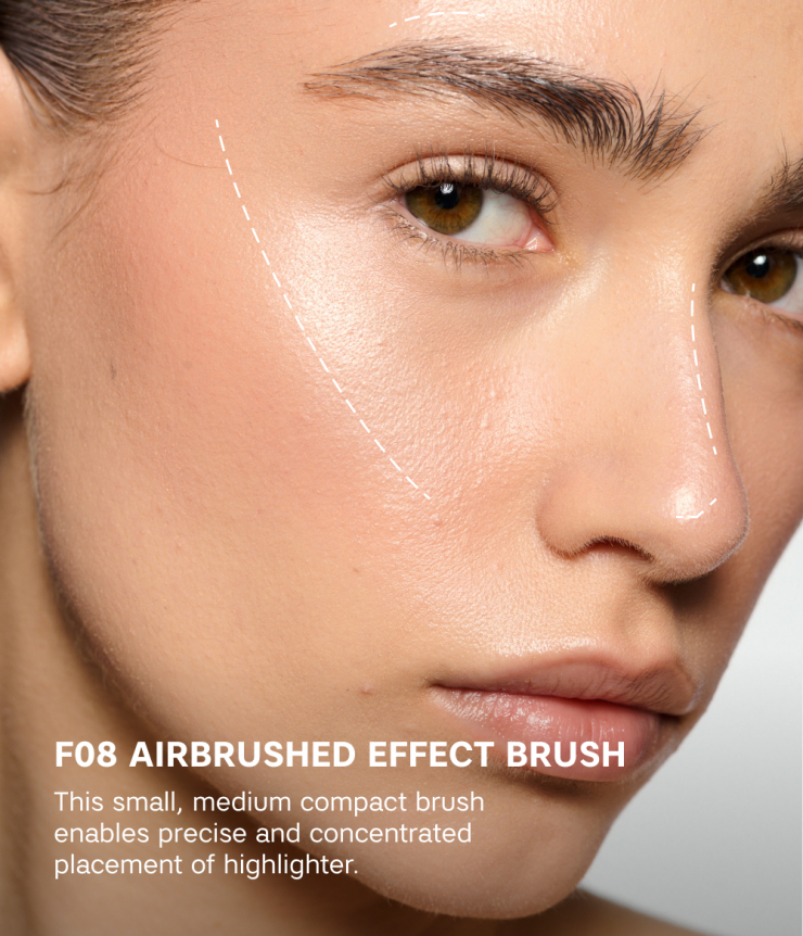 Tapered Highlighter Brush 08 Make-up-Pinsel