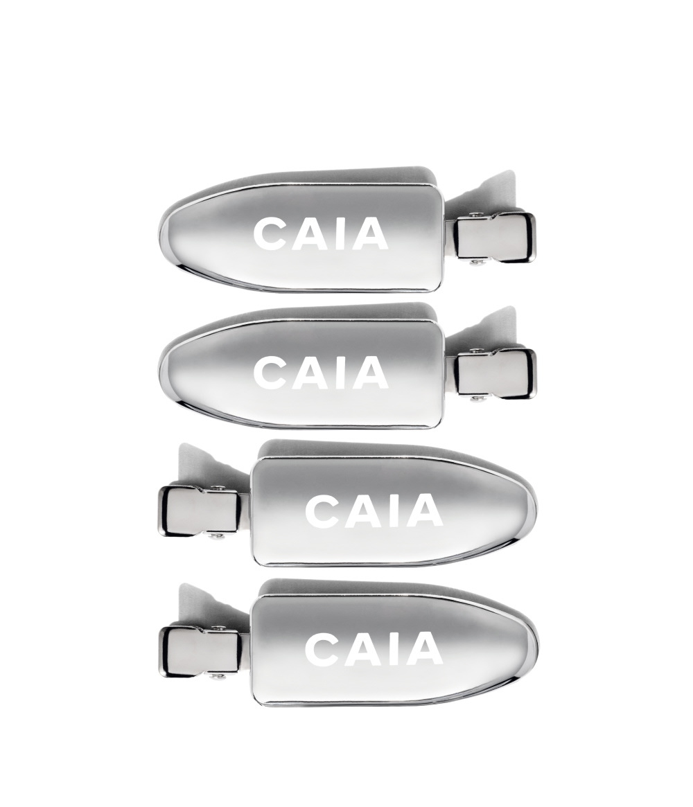 SILVER HAIR CLIPS in der Gruppe PINSEL & ZUBEHÖR / TOOLS bei CAIA Cosmetics (CAI6160)
