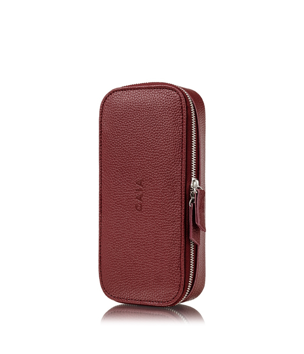 SMALL BEAUTY CASE RUBY in der Gruppe PINSEL & ZUBEHÖR / KOSMETIKTASCHEN bei CAIA Cosmetics (CAI6433)