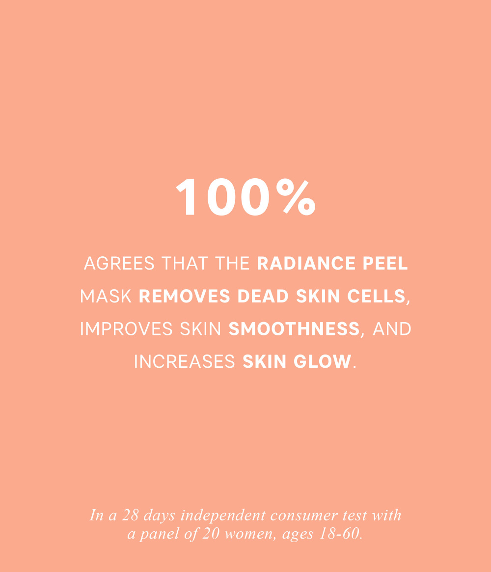 RADIANCE PEEL FACE MASK