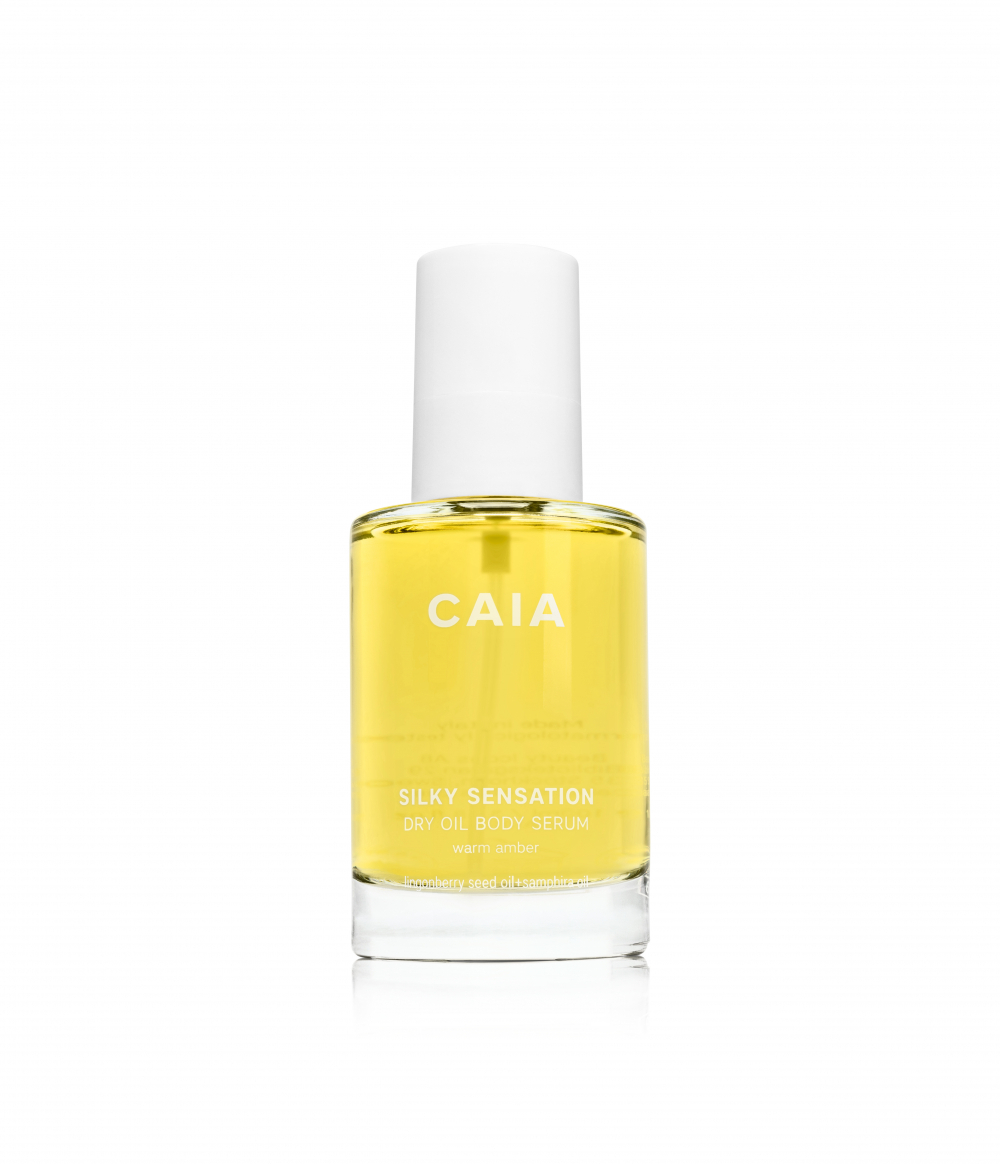 SILKY SENSATION DRY OIL WARM AMBER in der Gruppe MAKE-UP / KÖRPER / Body Glow bei CAIA Cosmetics (CAI898)
